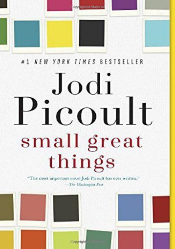 Download PDF Small Great Things Online