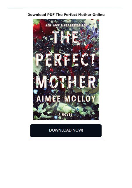Download PDF The Perfect Mother Online