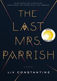 Download PDF The Last Mrs. Parrish Online