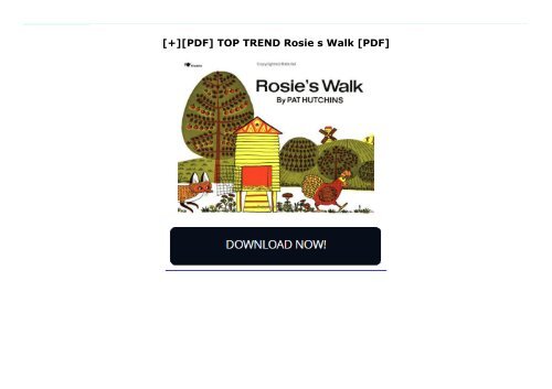 [+][PDF] TOP TREND Rosie s Walk [PDF] 