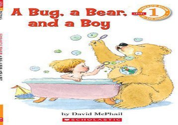 [+]The best book of the month Scholastic Reader Level 1: A Bug, a Bear, and a Boy (Hello Reader! Level 1)  [NEWS]