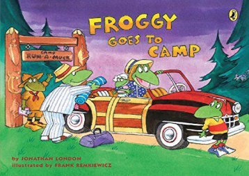 [+]The best book of the month Froggy Goes to Camp  [FREE] 