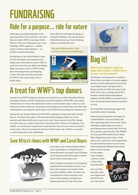 Living Planet Report - WWF South Africa