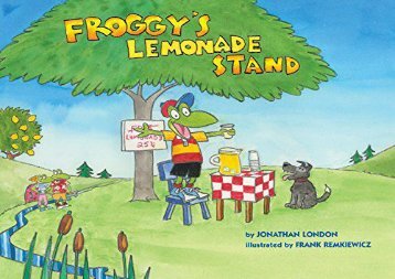 [+]The best book of the month Froggy s Lemonade Stand  [FULL] 
