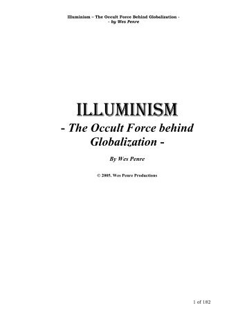 ILLUMINISM - the DMT-Nexus