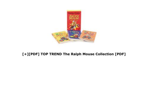 [+][PDF] TOP TREND The Ralph Mouse Collection [PDF] 