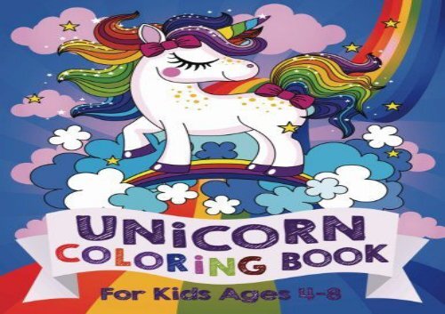 [+]The best book of the month Unicorn Coloring Book: For Kids Ages 4-8 (US Edition) [PDF] 