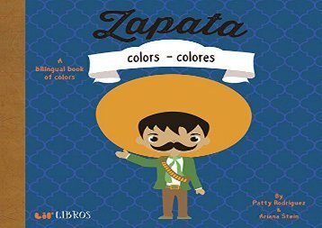 [+][PDF] TOP TREND Zapata: Colors/Colores: A Bilingual Book of Colors  [FREE] 