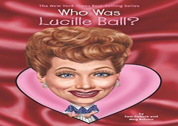 [+]The best book of the month Who Was Lucille Ball? (Who Was...? (Quality Paper))  [FULL] 