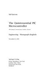 The Quintessential PIC Microcontroller - DSP-Book