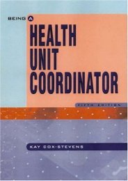 Read Being A Health Unit Coordinator - Kay Cox-Stevens RN  MA  Series Editor [PDF Free Download]