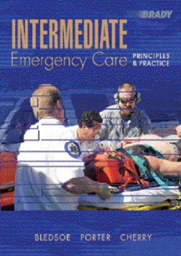 Read Aloud Intermediate Emergency Care: Principles and Practice - Bryan E. Bledsoe [Full Download]
