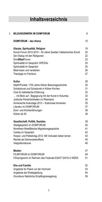 Stadtbezirk 3 (Lindenthal) - Erzbistum Köln