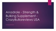 CrazyBulk Anadrole Review (UPDATED 2018): Does It Really Work?