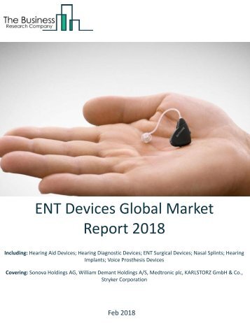 ENT_Devices_Global Market Report_2018