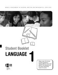 Student Booklet LANGUAGE 1