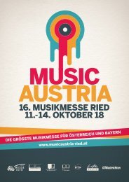 MUSIC AUSTRIA Imagebroschüre 