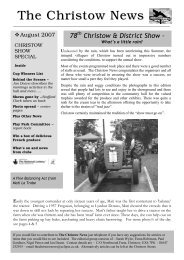 The Christow News