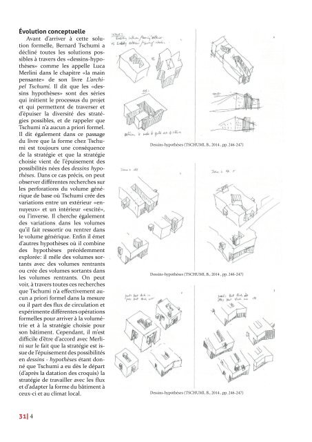 Tschumi - L'analyse