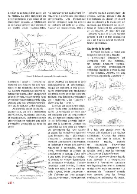 Tschumi - L'analyse