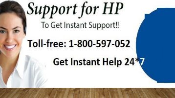 HP Support Number  1-800-597-1052