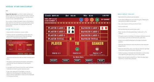 Baccarat Free Credit
