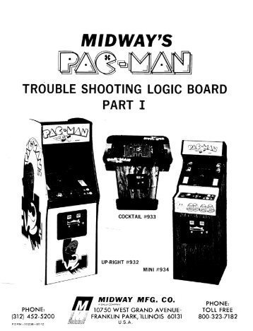 Trouble Shooting Logic Board Part I - The International Arcade ...