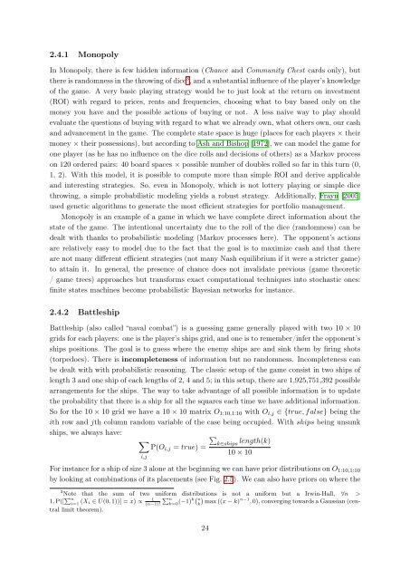 Bayesian Programming and Learning for Multi-Player Video Games ...