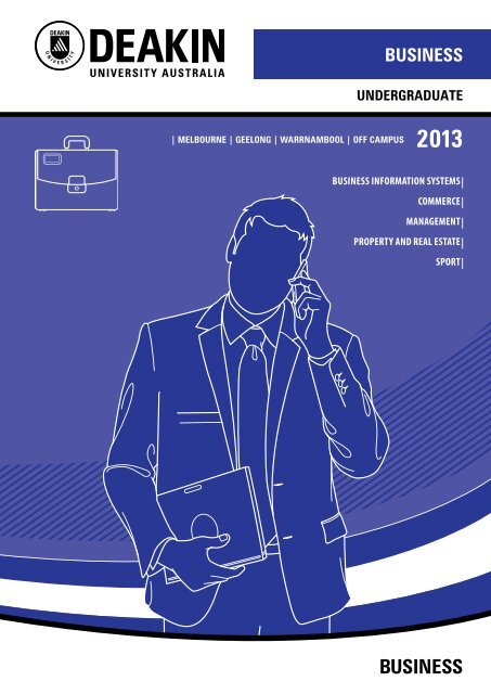 Undergraduate Business Courses 2013 Deakin University