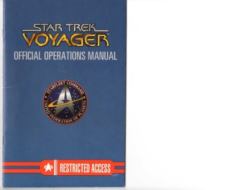 Star Trek Voyager manual - The International Arcade Museum