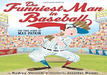 [+]The best book of the month The Funniest Man in Baseball: The True Story of Max Patkin  [FULL] 