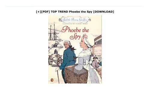 [+][PDF] TOP TREND Phoebe the Spy  [DOWNLOAD] 