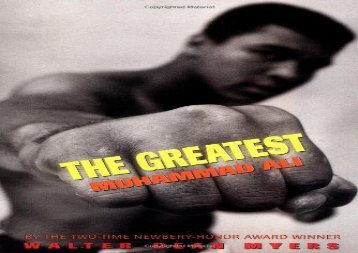 [+]The best book of the month The Greatest - Muhammad Ali  [READ] 