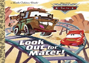 [+][PDF] TOP TREND Look Out for Mater! (World of Cars)  [READ] 