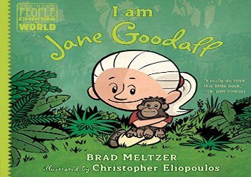 [+][PDF] TOP TREND I am Jane Goodall (Ordinary People Change the World)  [DOWNLOAD] 