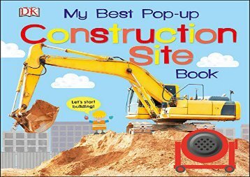 [+]The best book of the month My Best Pop-Up Construction Site Book  [DOWNLOAD] 