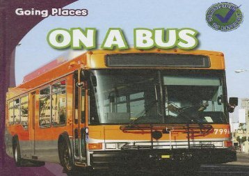 [+]The best book of the month On a Bus (Going Places)  [DOWNLOAD] 