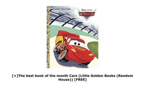 [+]The best book of the month Cars (Little Golden Books (Random House))  [FREE] 