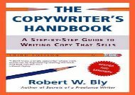 [+]The best book of the month The Copywriter s Handbook: A Step-by-step Guide to Writing Copy That Sells  [READ] 
