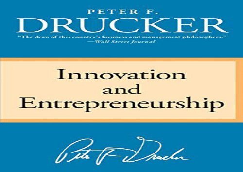 Pdf Top Trend Innovation And Entrepreneurship Read
