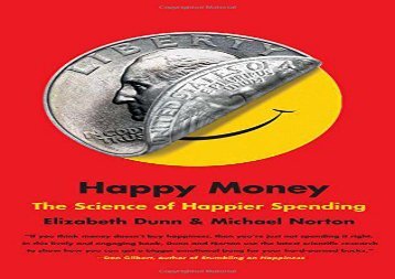 [+]The best book of the month Happy Money: The Science of Happier Spending  [READ] 