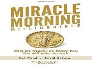 [+][PDF] TOP TREND Miracle Morning Millionaires: What the Wealthy Do Before 8AM That Will Make You Rich (The Miracle Morning) [PDF] 