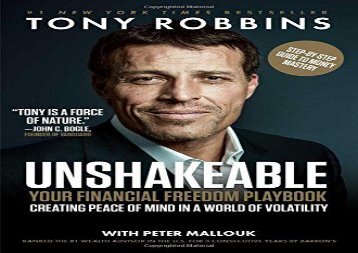 [+]The best book of the month Unshakeable: Your Financial Freedom Playbook  [FREE] 