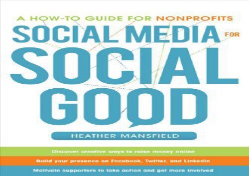 [+]The best book of the month Social Media for Social Good: A How-to Guide for Nonprofits  [FREE] 