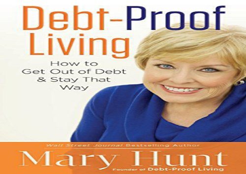 [+]The best book of the month Debt-Proof Living: How to Get Out of Debt   Stay That Way  [FULL] 