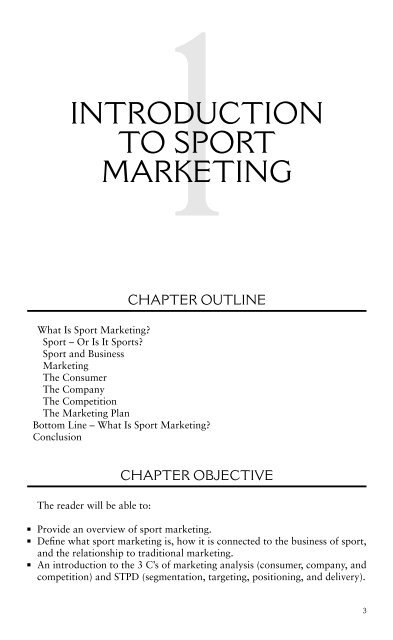 advanced theory and practice in sport marketing - Marshalls University