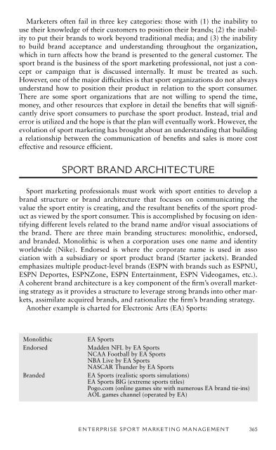 advanced theory and practice in sport marketing - Marshalls University