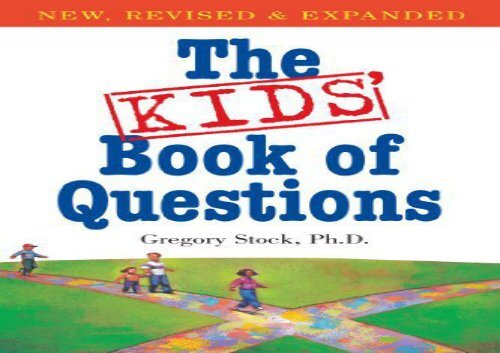 [+]The best book of the month The Kids  Book of Questions  [READ] 