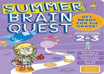 [+]The best book of the month Summer Brain Quest: Between Grades 2   3  [FULL] 