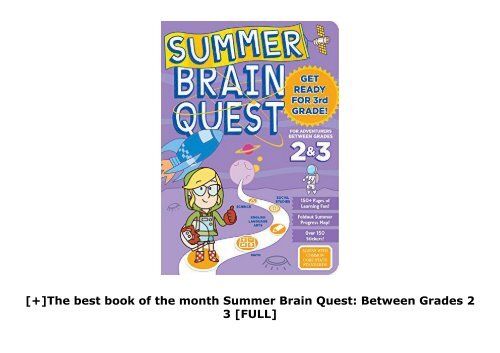 [+]The best book of the month Summer Brain Quest: Between Grades 2   3  [FULL] 